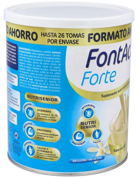 Ordesa Fontactiv Forte Sabor Vainilla 800G