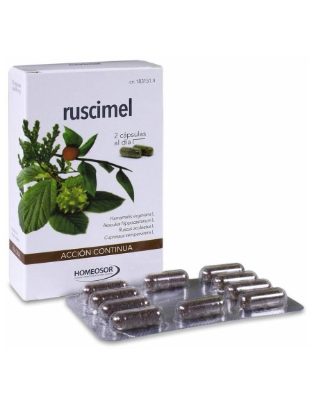 Ruscimel Acc Continua 30N Caps Homeosor