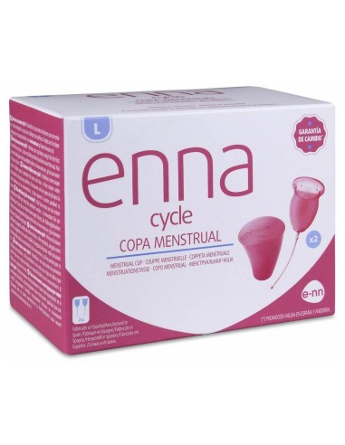 Enna Cycle Copa Menstrual (L) 2Copas+Caja Esteril