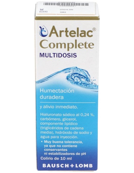 Artelac Complete Multidosis Gotas 10 Ml