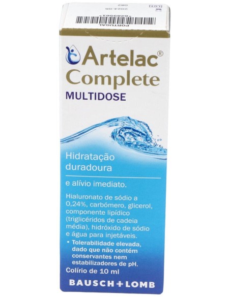 Artelac Complete Multidosis Gotas 10 Ml