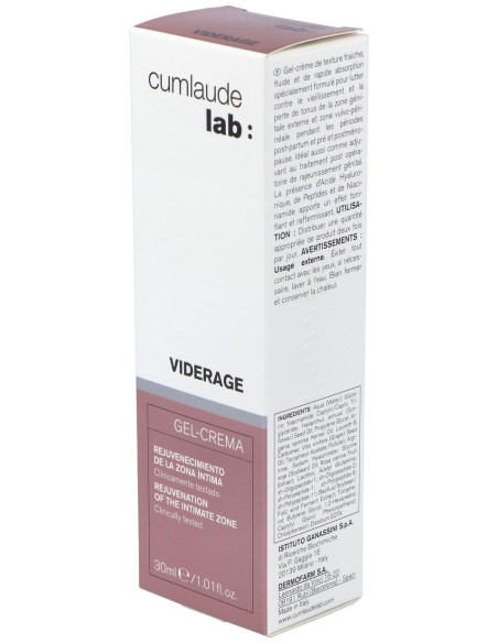 Cumlaude Lab Viderage Gel-Crema 30Ml