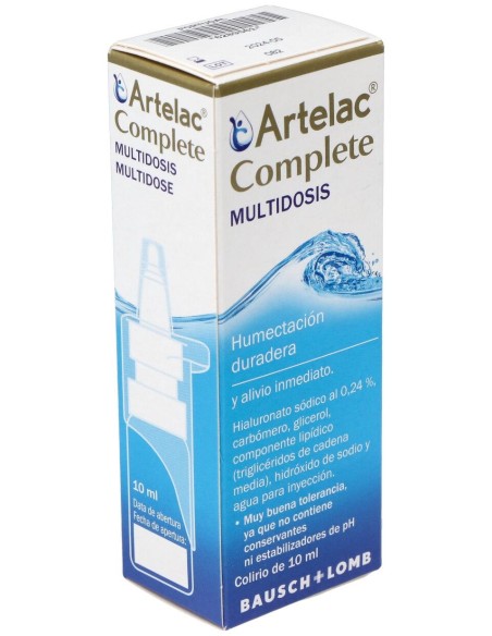 Artelac Complete Multidosis Gotas 10 Ml