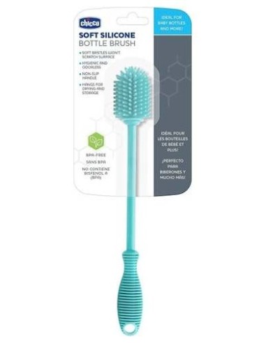 Chicco Cepillo Limpia Biberones De Silicona