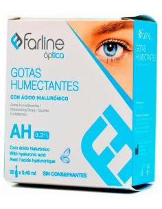 Farline Gotas Humectantes Con Ácido Hialurónico, 20 Monodosis