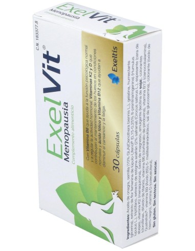 Exelvit Menopausia, 30 Cápsulas