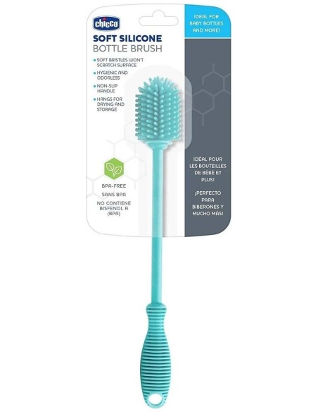 Chicco Cepillo Limpia Biberones De Silicona
