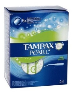 Tampones Tampax Pearl Super 24 Unidades
