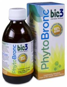 Bio3 Phytbronc Jarabe Niños 100% Natural 210G