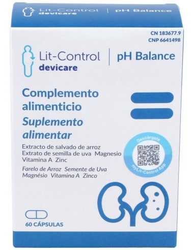 Lit Control Ph Balance, 60 Cápsulas