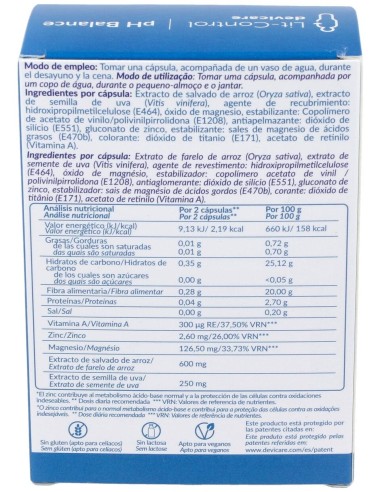 Lit Control Ph Balance, 60 Cápsulas