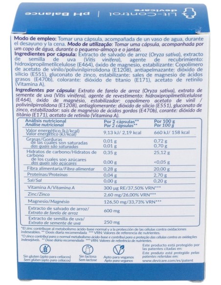 Lit Control Ph Balance, 60 Cápsulas