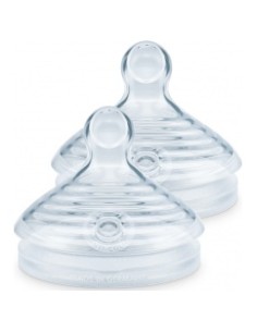 Nuk Natura Sense Tetina Silicona Talla S 0-6 M, 2 Uds