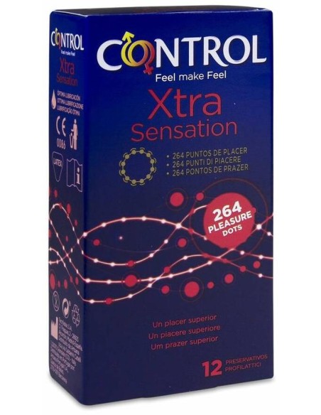 Control Preservativos Xtra Dots 12Uds