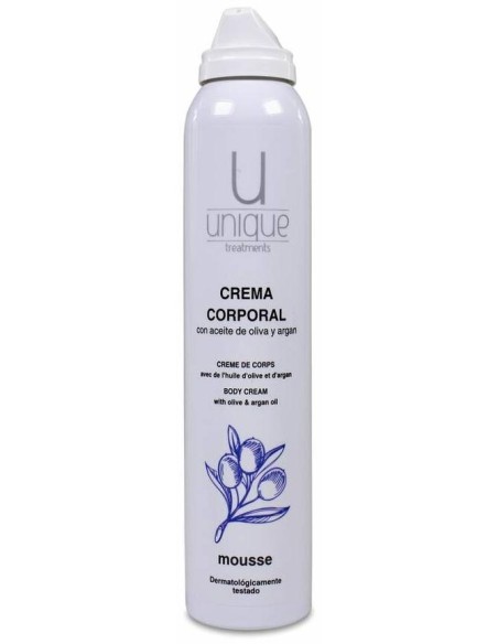 Unique Crema Corporal Con Aceite De Oliva + Argan 200Ml