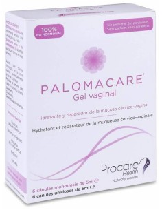 Palomacare Gel Vaginal Hidratante Y Reparador, 6 Uds