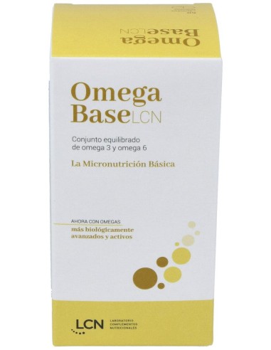 Lcn 1955 Omega Base Lcn, 60 Cápsulas Blandas