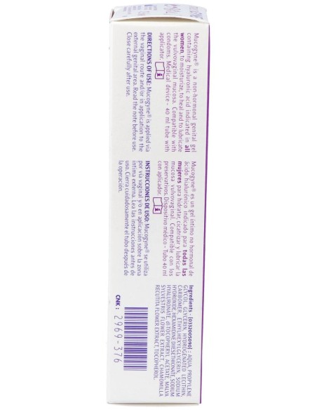 Saforelle Mucogyne Gel Intimo Con Aplicador 40Ml.