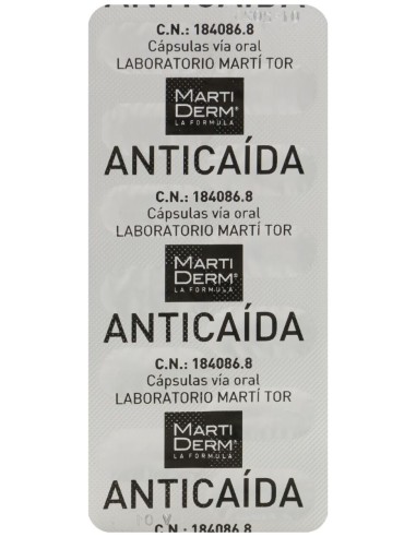 Martiderm Hair System Anticaida 60 Caps