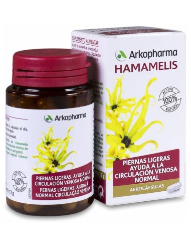 Arkopharma Arkocápsulas Hamamelis, 48 Cápsulas
