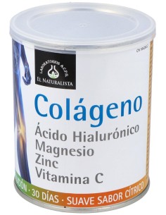 Colageno+Ac. Hialuronico+Mg+Zn+Vit. C 390Gr.
