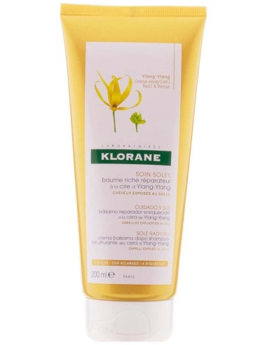 Klorane Bálsamo Reparador A La Cera De Ylang Ylang, 200 Ml