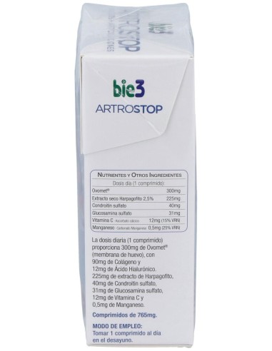 Bio3 Artrostop Huesos Y Articulaciones 30Comp