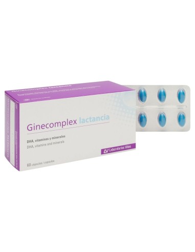 Laboratorios Viñas Ginecomplex Lactancia 60 Caps