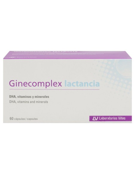 Laboratorios Viñas Ginecomplex Lactancia 60 Caps
