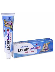 Lacer Infantil Gel Dental Sabor Fresa, 75 Ml 2