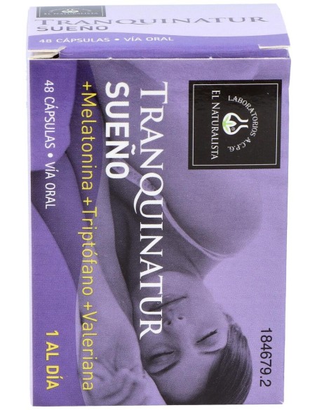 El Naturalista Tranquinatur Sueño, 48 Cápsulas