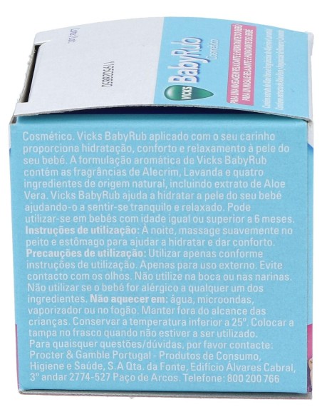 Vicks Babyrub 50 Gramos
