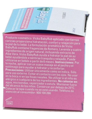 Vicks Babyrub 50 Gramos