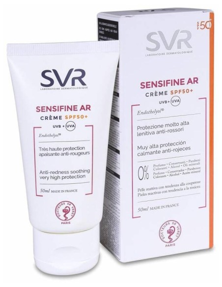 Svr Sensifine Ar Crème Spf50+ Crema Solar Calmante Anti-Rojeces 40Ml