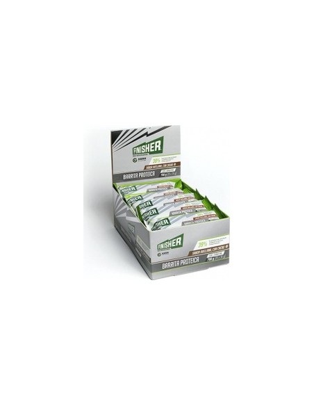 Finisher Barritas Proteicas Chocolate Y Avellana Con L-Carnitina 20Uds
