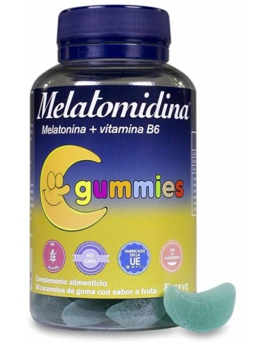 Melatomidina Gummies Melatonina + Vitamina B6 50 Caramelos