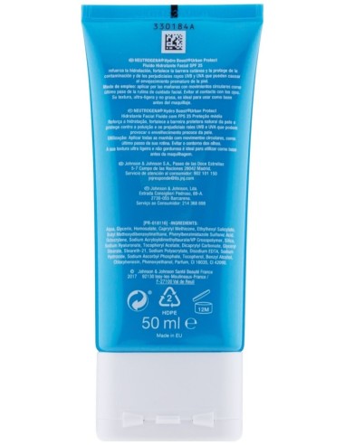 Neutrogena® Hydro Boost® Urban Protect Hidratante Facial Fluido Spf 25 50Ml