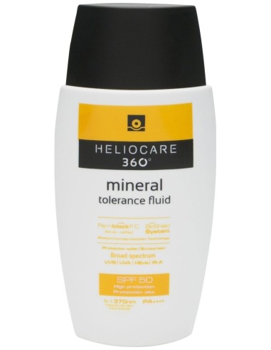 Heliocare 360º Mineral Tolerance Fluid Protector Solar Spf50 50Ml