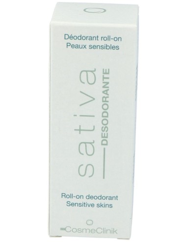 Sativa Desodorante Natural Cosmeclinik Roll On 75Ml