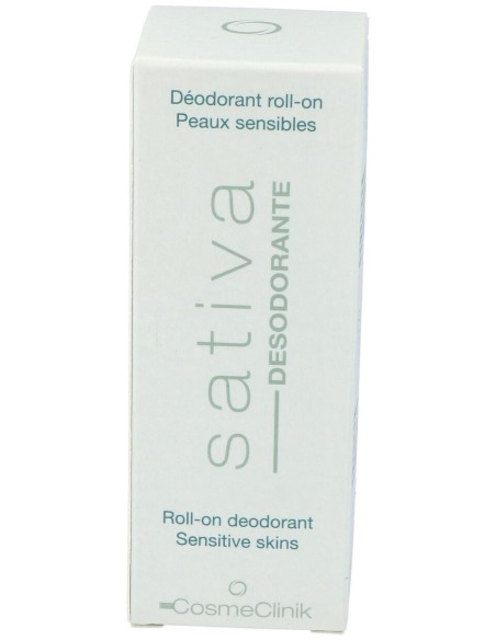 Sativa Desodorante Natural Cosmeclinik Roll On 75Ml