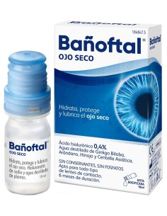 Bañoftal Multidosis Ojo Seco 0_4% 10Ml