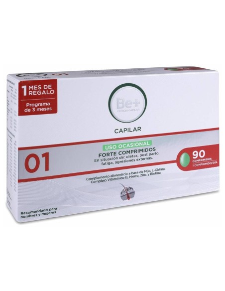 Be+ Capilar Anticaída Ocasional Forte, 90 Comprimidos