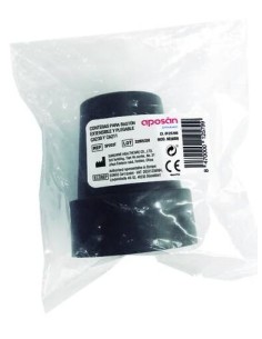 Aposán Dynamic Contera Negra 19 Mm, 1 Unidad