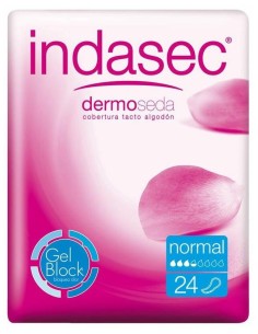 Compresa Indasec Discreet Abso Normal 155Ml 24Un