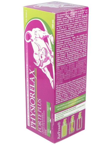 Physiorelax Pack Forte Plus 500Ml + Botella