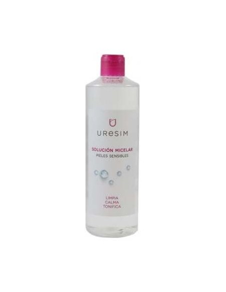 Uresim Solución Micelar Pieles Sensibles, 500 Ml.