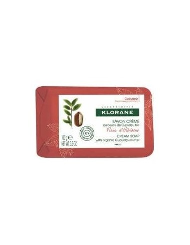 Klorane Jabón Crema Fleur D'Hibiscus Con Manteca De Cupuaçu 100G