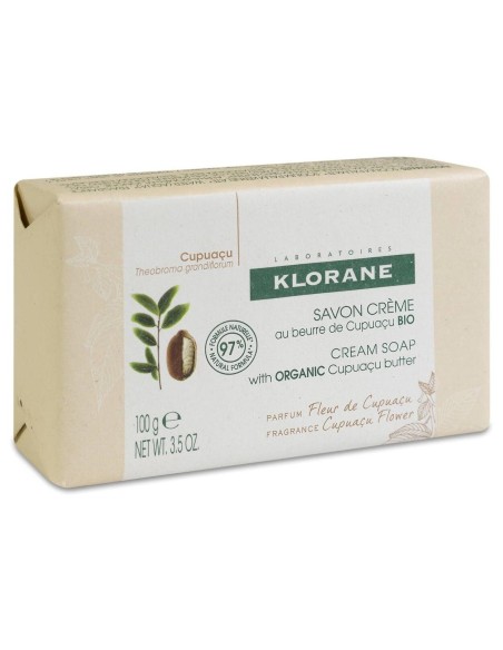 Klorane Pastilla Jabón Crema Fleur De Cupuaçu, 100 G