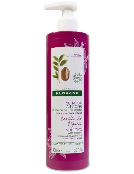 Klorane Leche Corporal Feuille De Figuier Con Manteca De Cupuaçu 400Ml