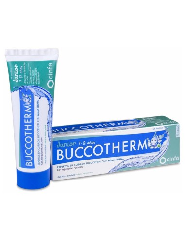 Buccotherm Gel Dentífrico Junior 7-12 Años, 50 Ml